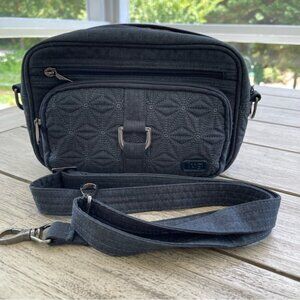 Lug Carousel Convertible Charcoal Gray Bag